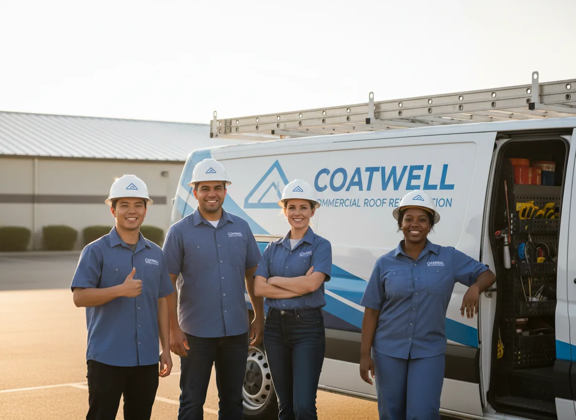 Commercial roof coating company in Maud, TX